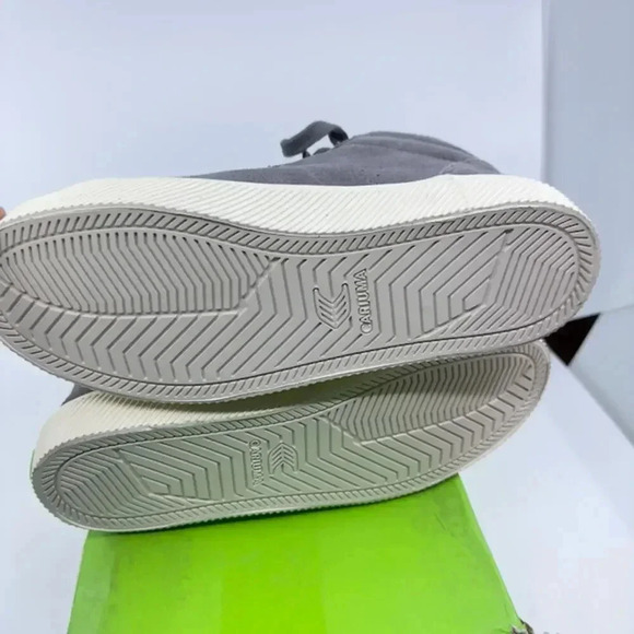 Cariuma Oca High Top Suede Sneaker Casual Shoes Lace-Up Gray Size 8 W / 6.5 M - Picture 6 of 6